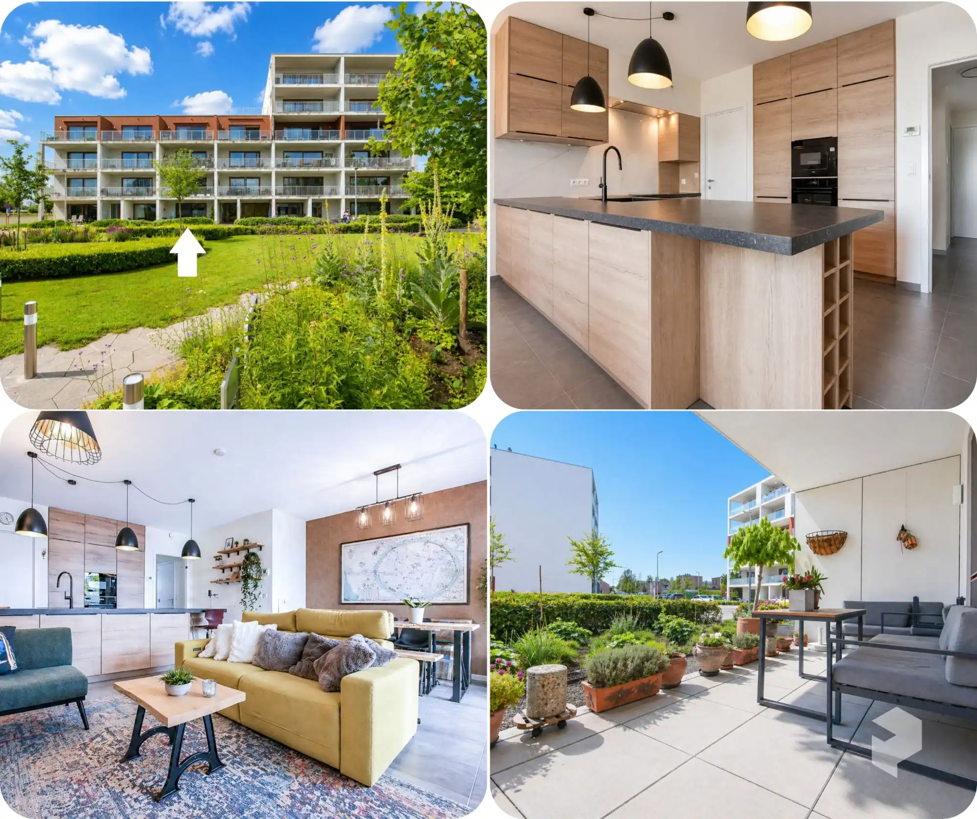 Mooi ruim appartement met tuin, ruim terras en 2 slaapkamers foto 9