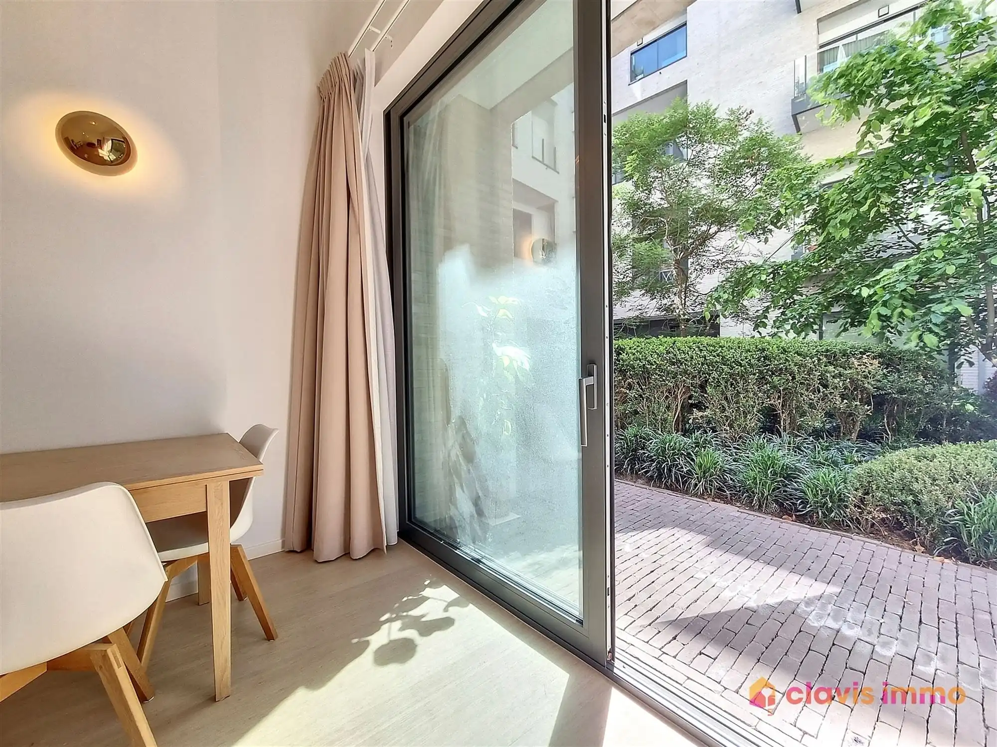 Gelijkvloersappartement met terras foto 2