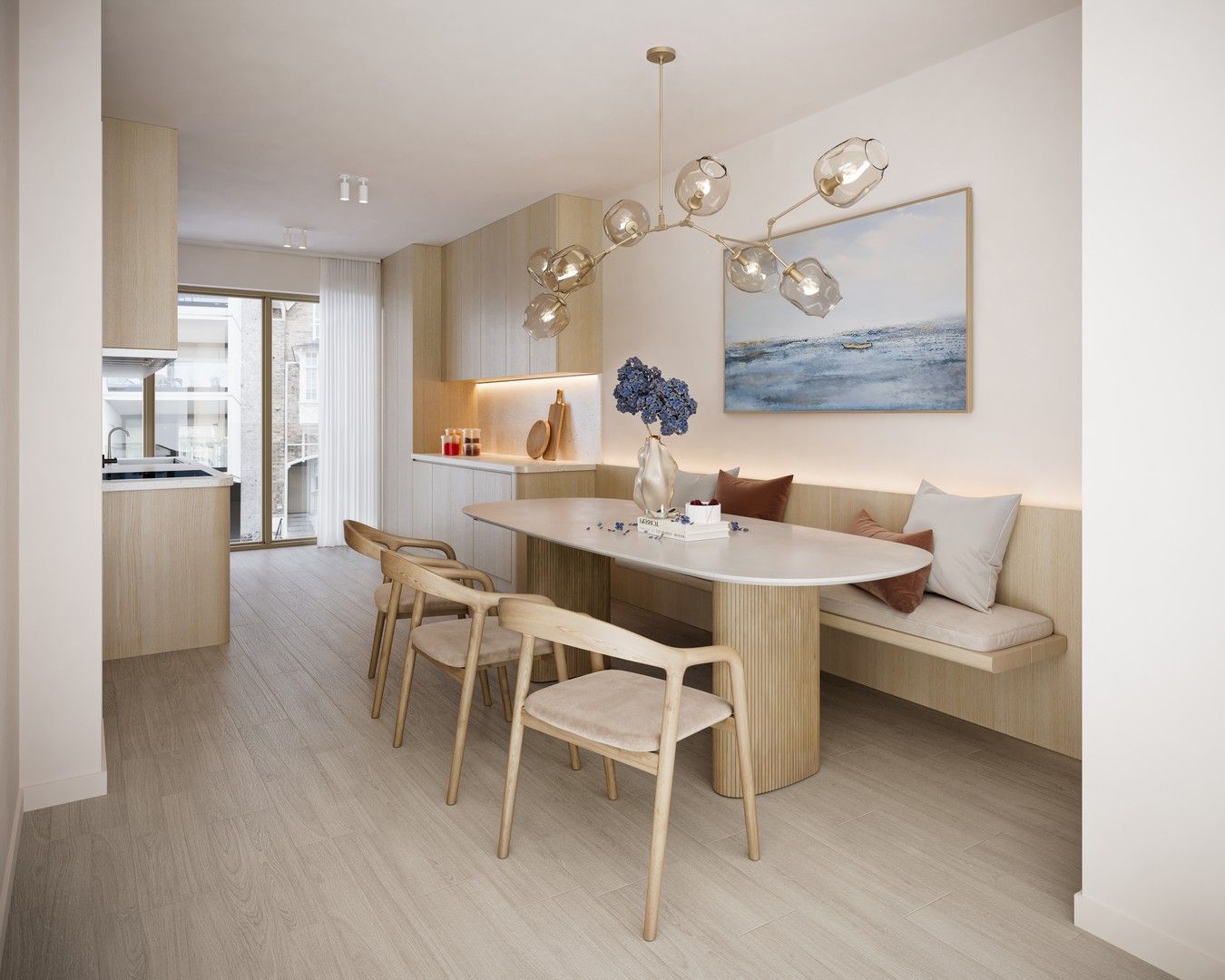 Penthouse met zonneterras in hart van Knokke foto 2