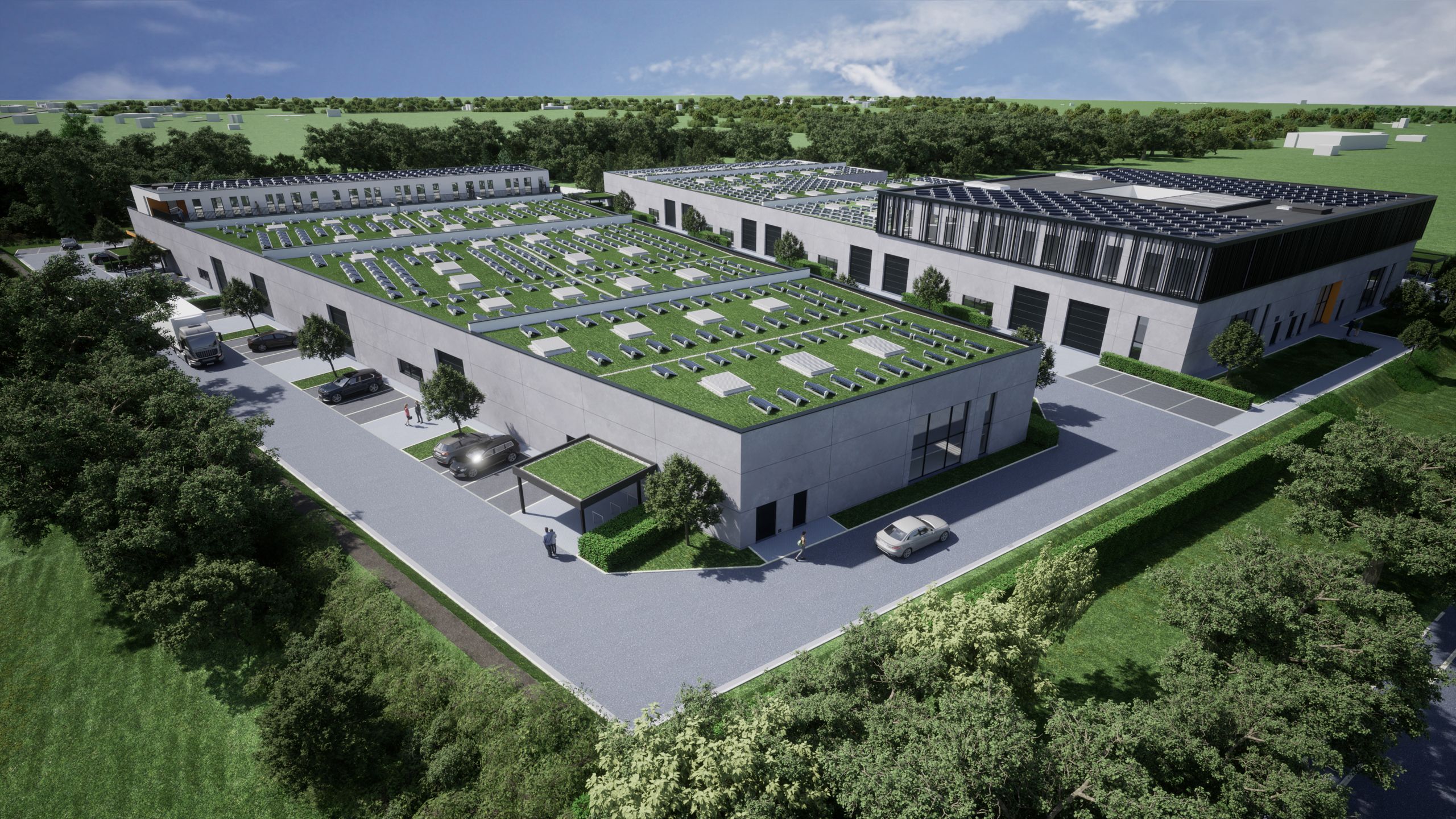 Nieuwbouw bedrijvenpark 'La Brique' foto {{pictureIndex}}