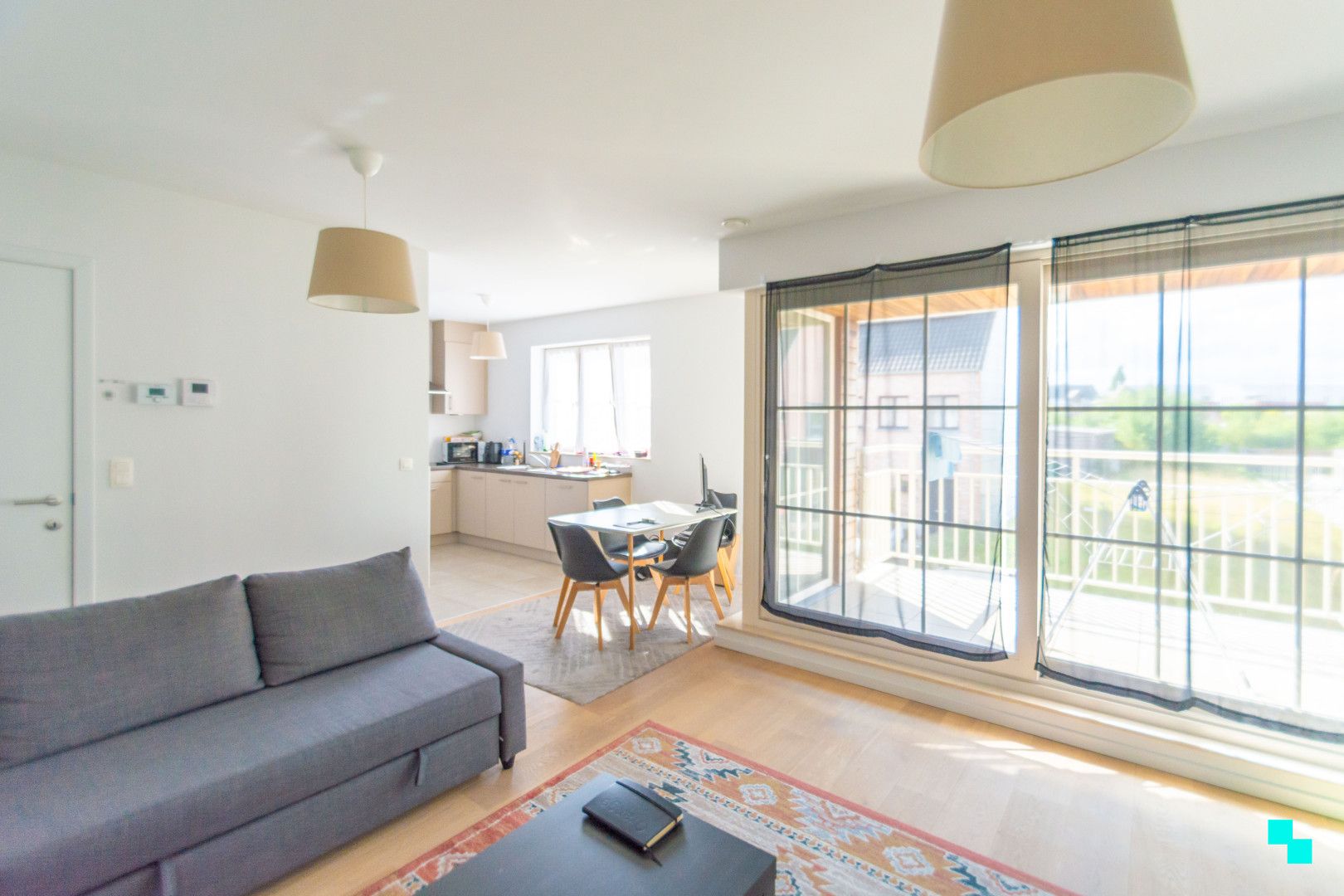 Eénslaapkamerappartement te Serskamp foto 2