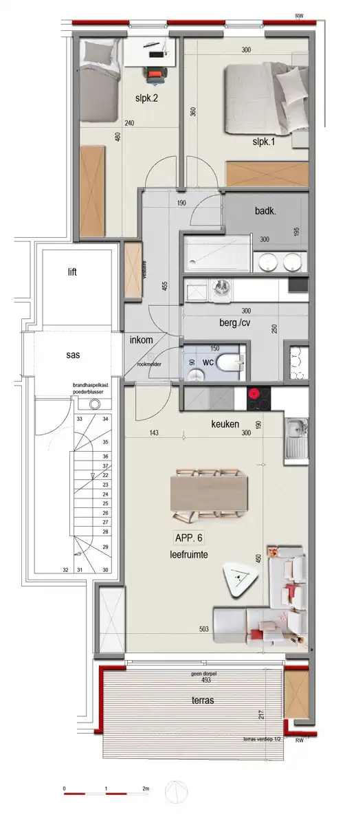 Appartementen te koop in centrum Ingelmunster foto 11