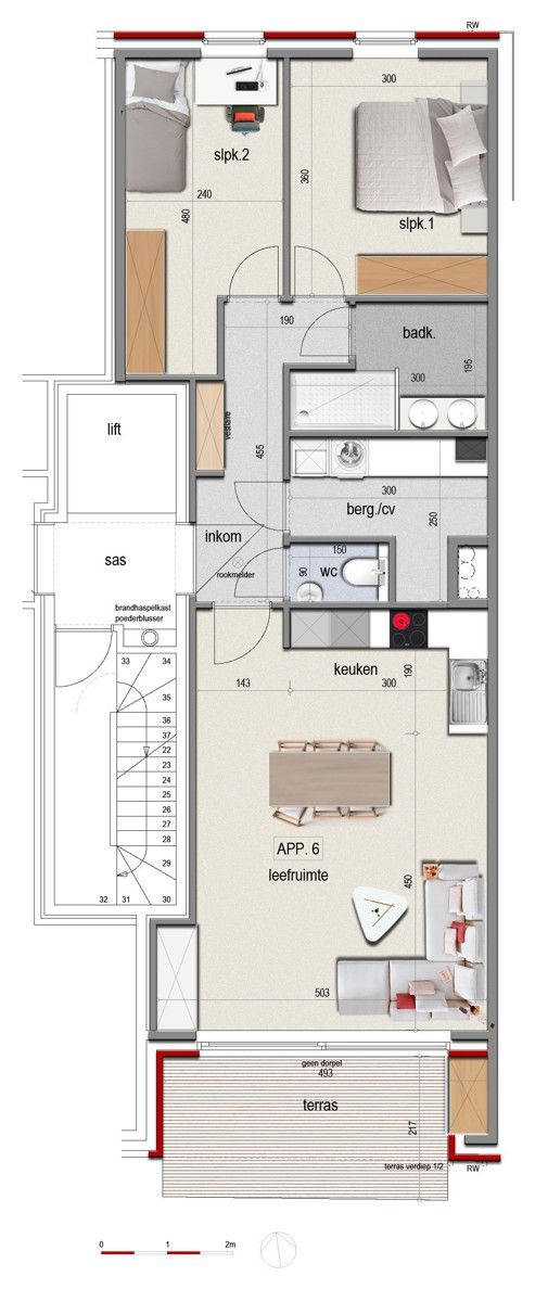 Appartementen te koop in centrum Ingelmunster foto 11