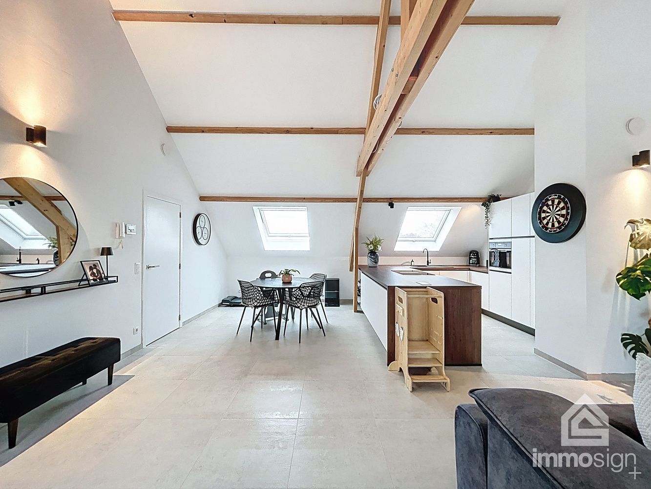 Uniek dakappartement met open leefruimte en energielabel A foto 8