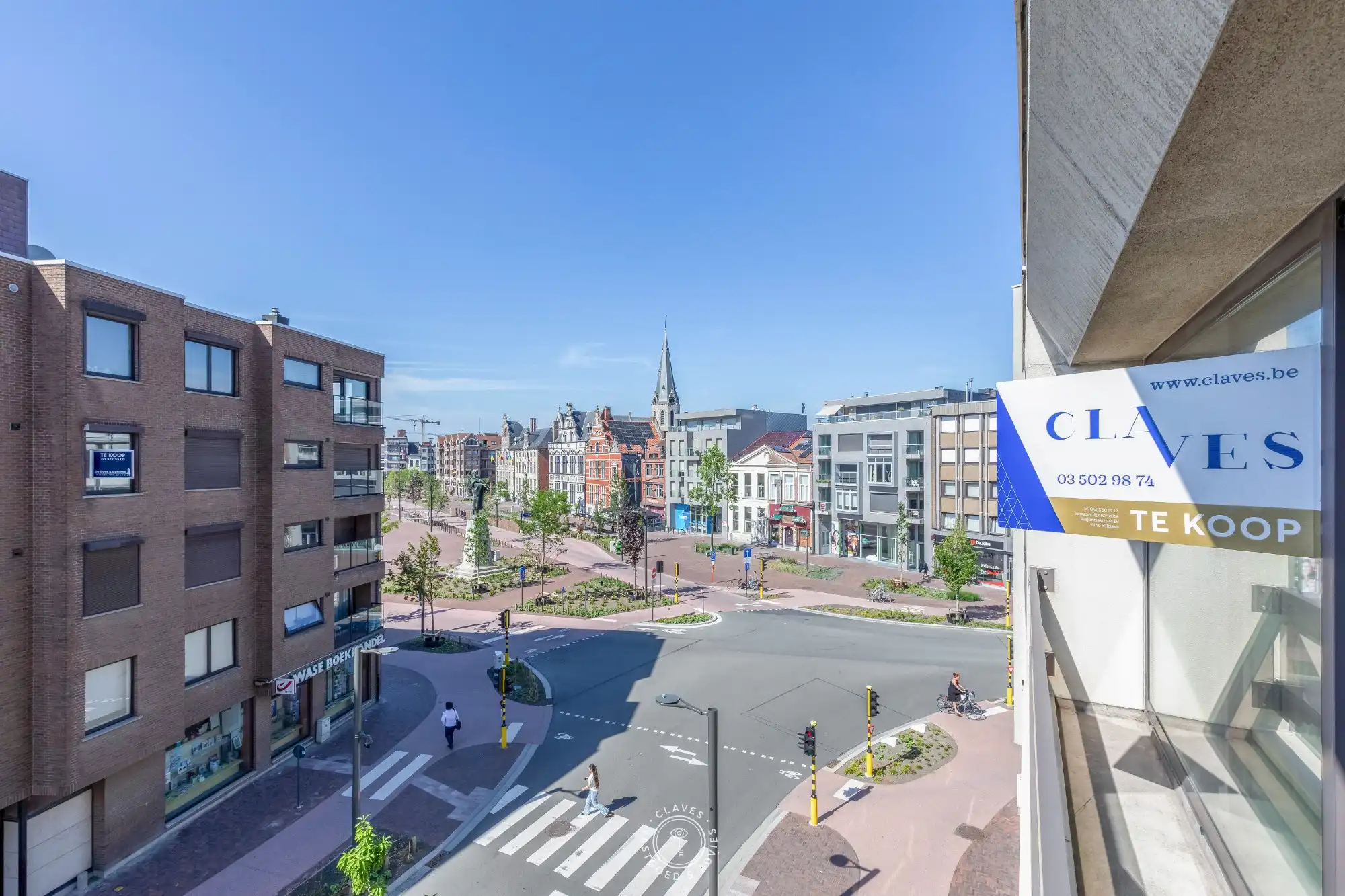 Topgelegen 3 slpk appartement met twee terrassen en zicht op de Grote Markt foto 11