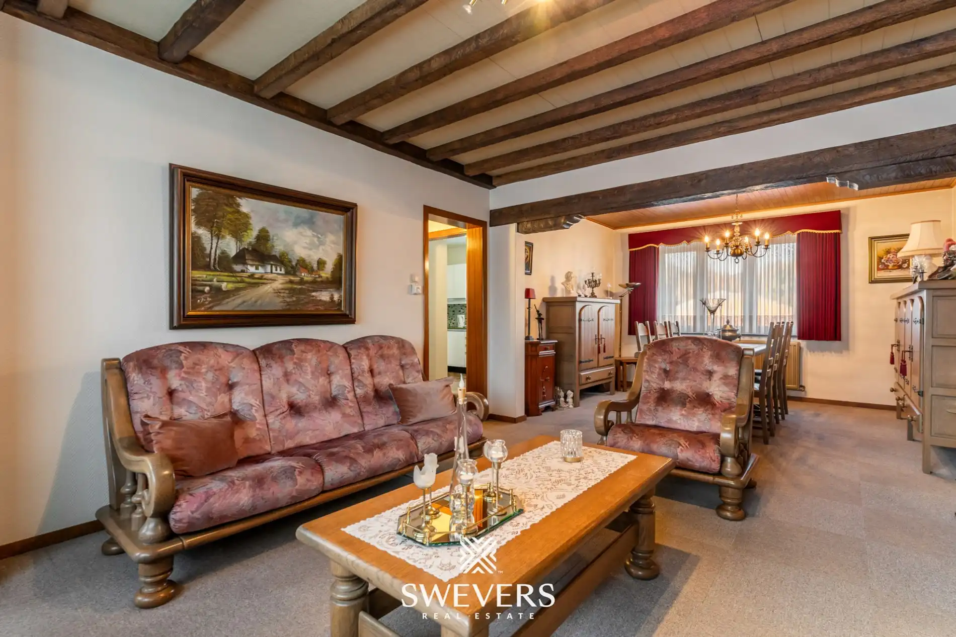 Verzorgd duplex-appartement, 1 slpk, met tuin en ruime garage  foto 4