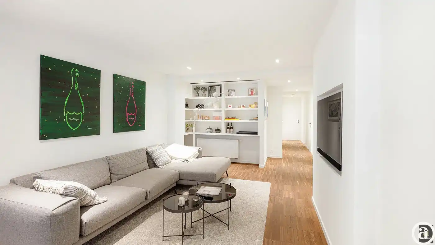 Stijlvol appartement met 3 slaapkamers en terras nabij Zoute foto 2