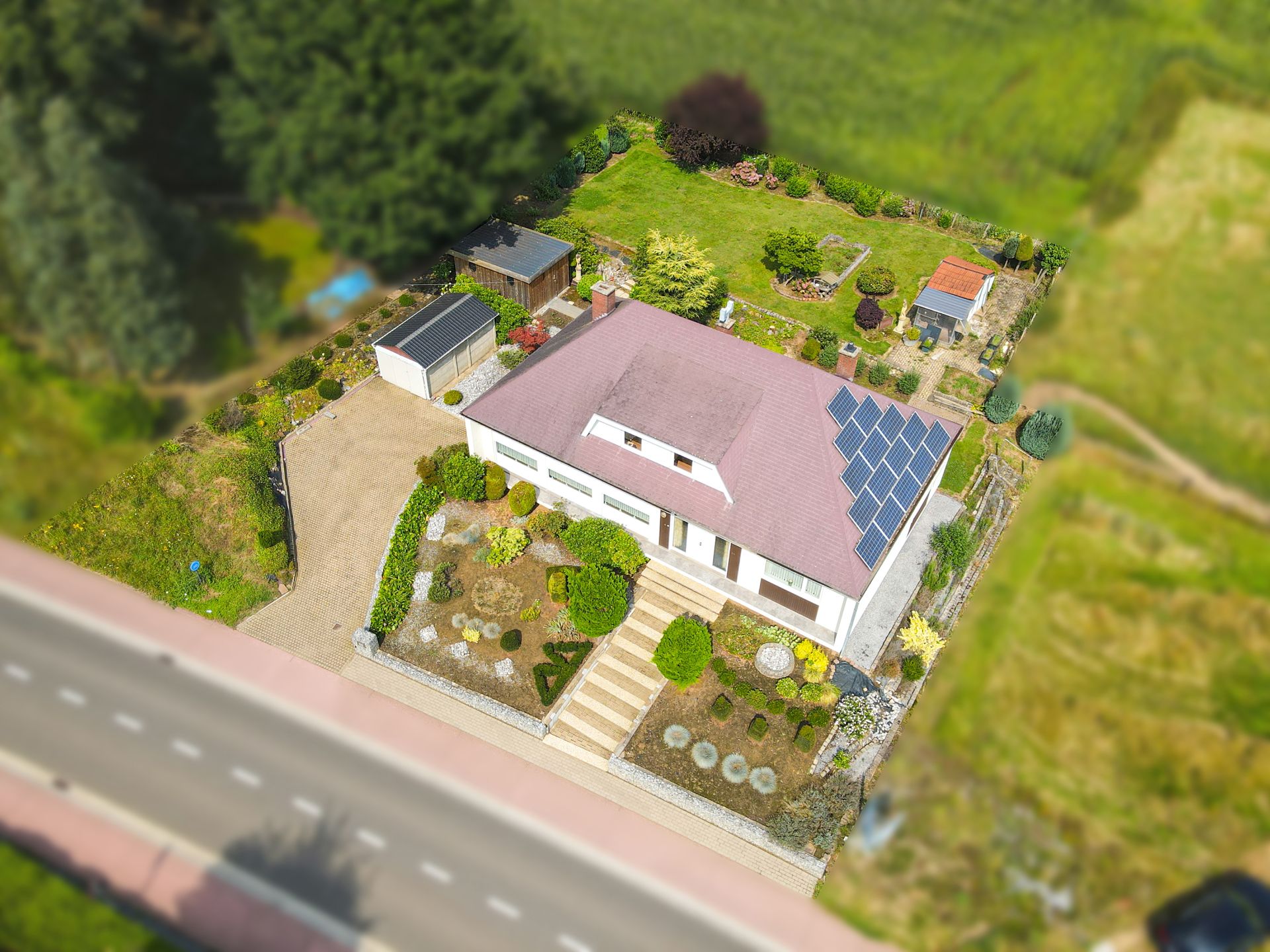 Villa met 5slpk en kelder op unieke locatie + zonnepanelen! foto 49