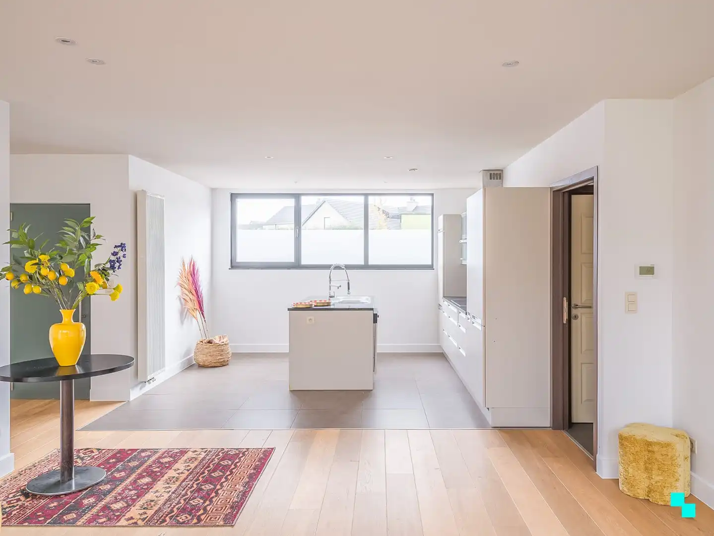 Gelijkvloers appartement met twee slaapkamers te Merelbeke dorp foto 5