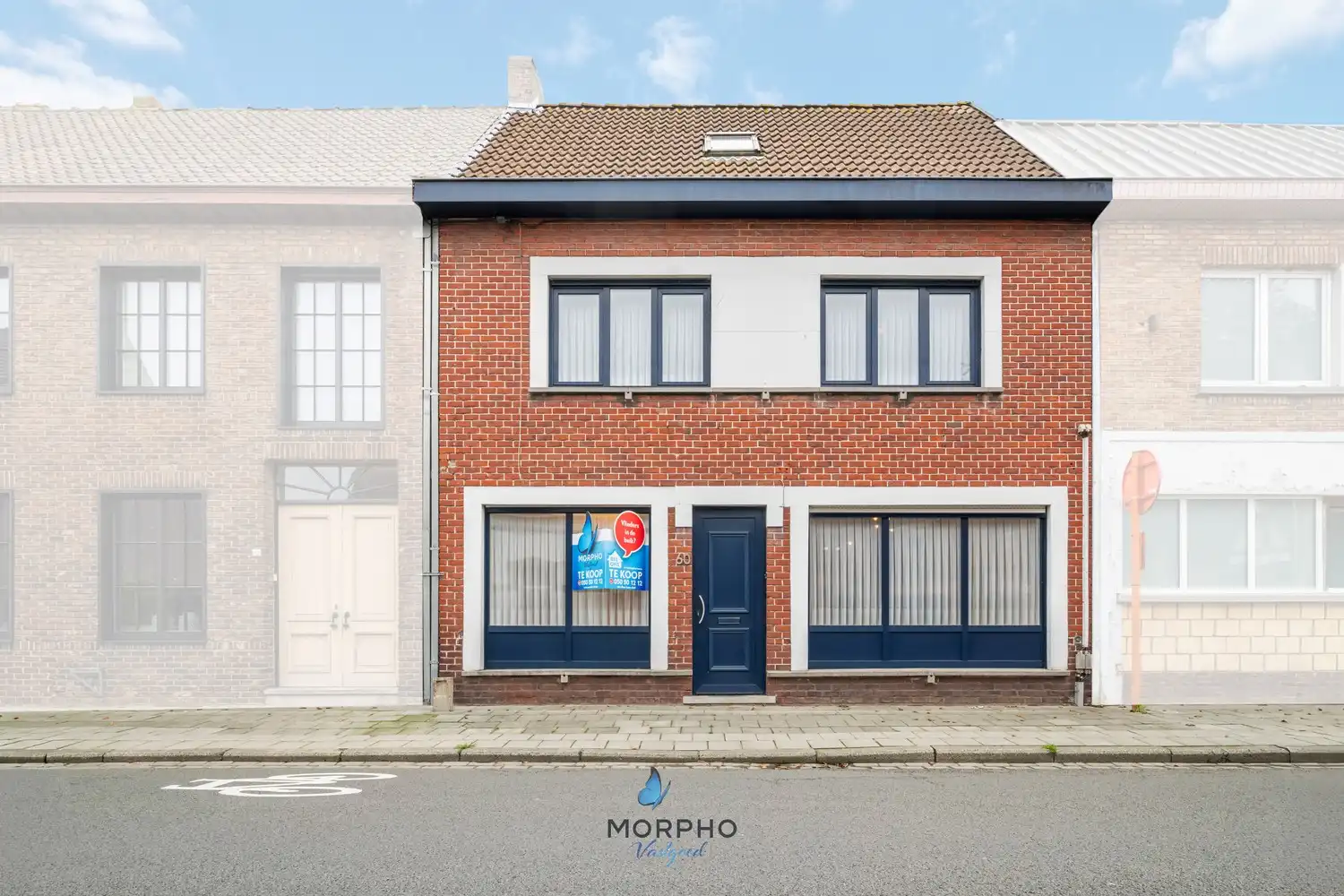 Ruime woning met veel potentieel, garage en zuidgerichte tuin in Ruddervoorde foto 24