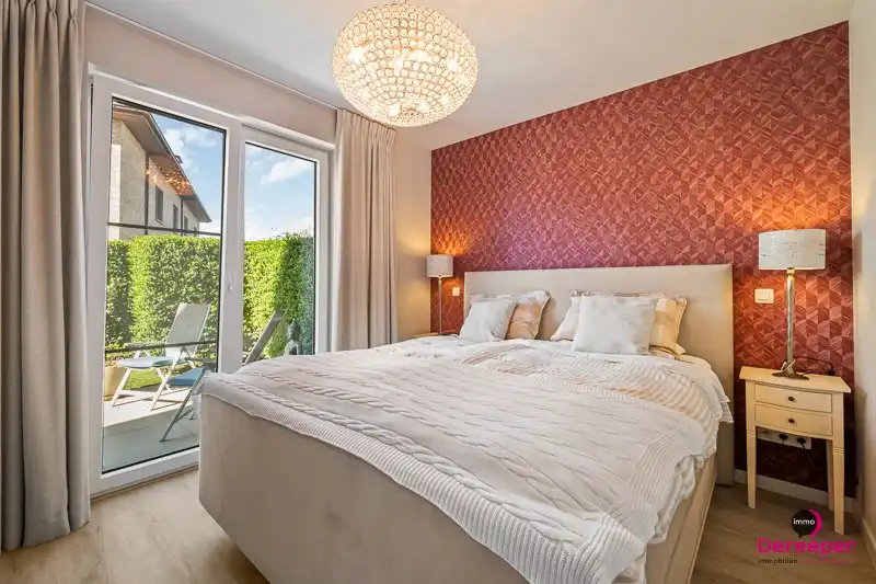 Prachtig instapklaar energiezuinig gelijkvloers appartement (2023) met tuin en 3 slaapkamers foto 17