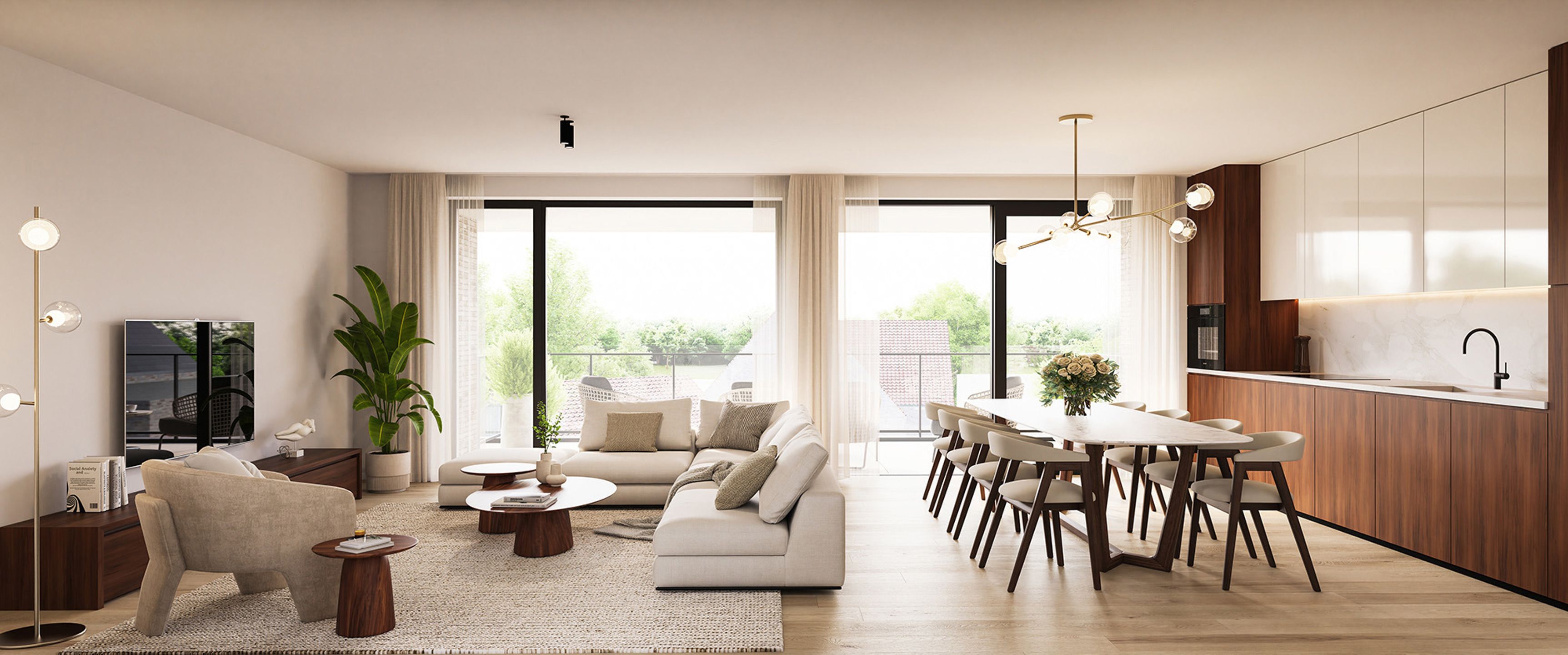 Comfortabel wonen met zicht op groen – Appartement 1.02 foto {{pictureIndex}}