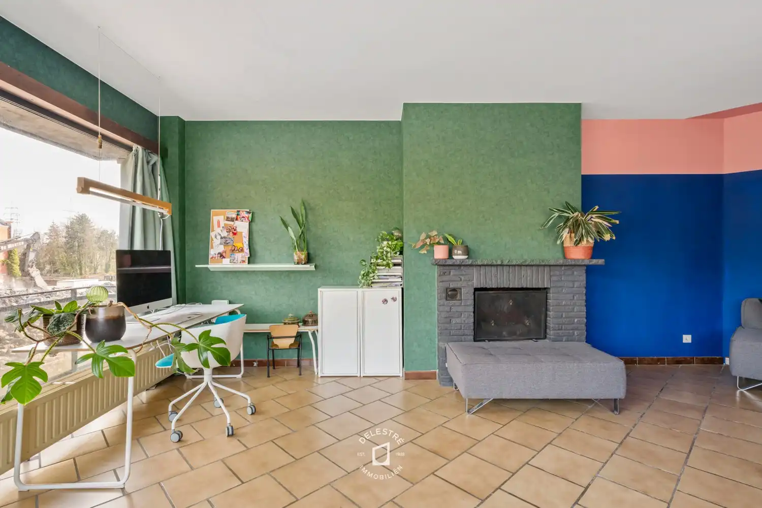 ** IN OPTIE NA EERSTE DELESTRE IMMO KIJKDAG ** Instapklaar appartement met terras nabij het Stadspark van Aalst foto 6