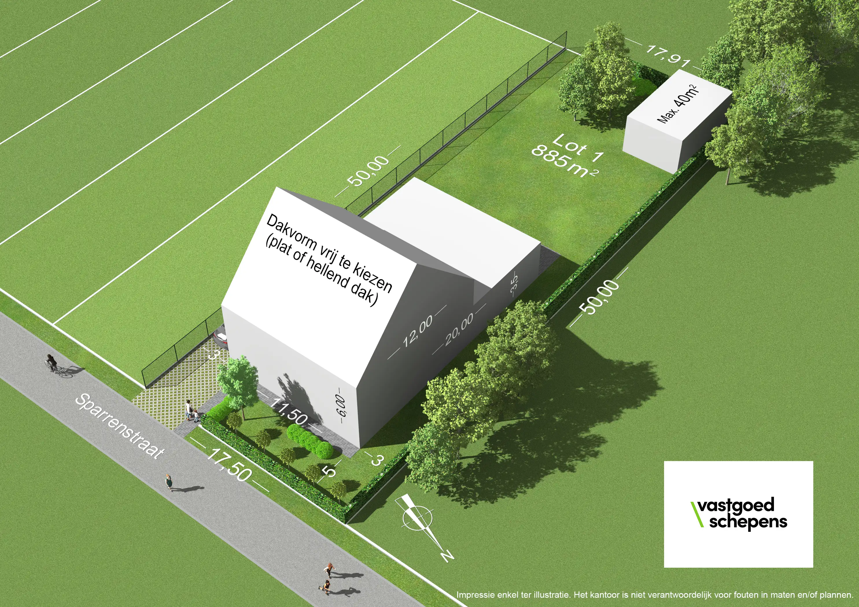 Perceel bouwgrond – Machelen aan de Leie foto 5