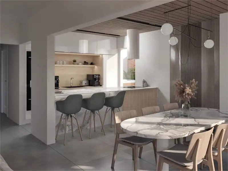 2-SLAAPKAMER APPARTEMENT MET RUIM TERRAS GELEGEN OP EERSTE VERDIEPING foto 4