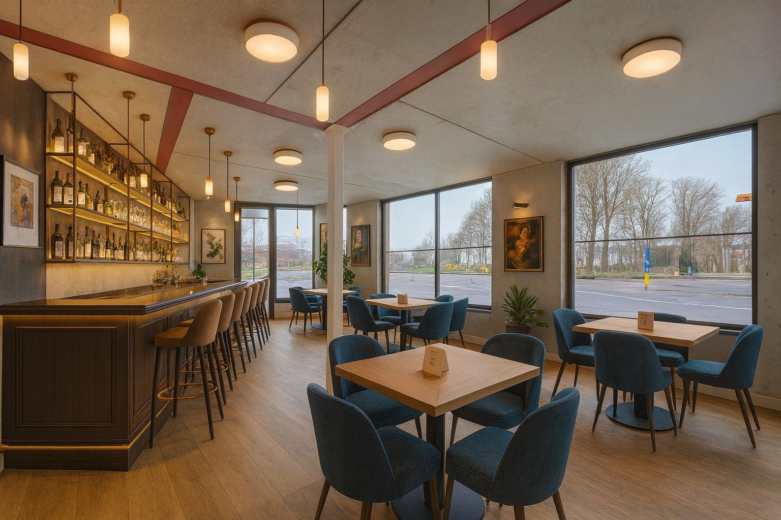 Dit handelspand (97 m²), gelegen aan de kaai van Nieuwpoort-Stad, biedt een veelzijdige opportuniteit foto {{pictureIndex}}