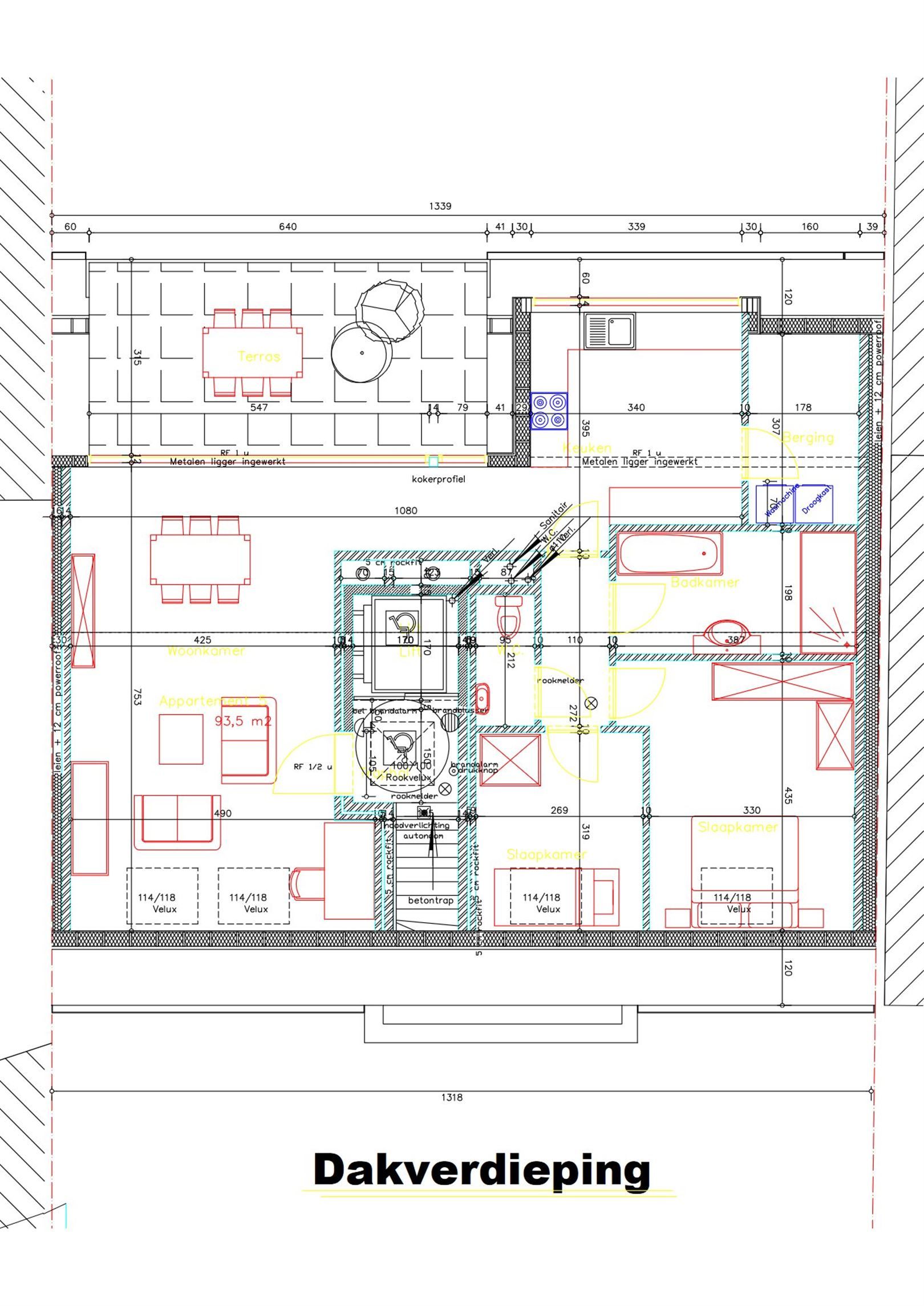 Nieuwbouw appartement 2de verdieping - 2 slpks - groot erras foto 3