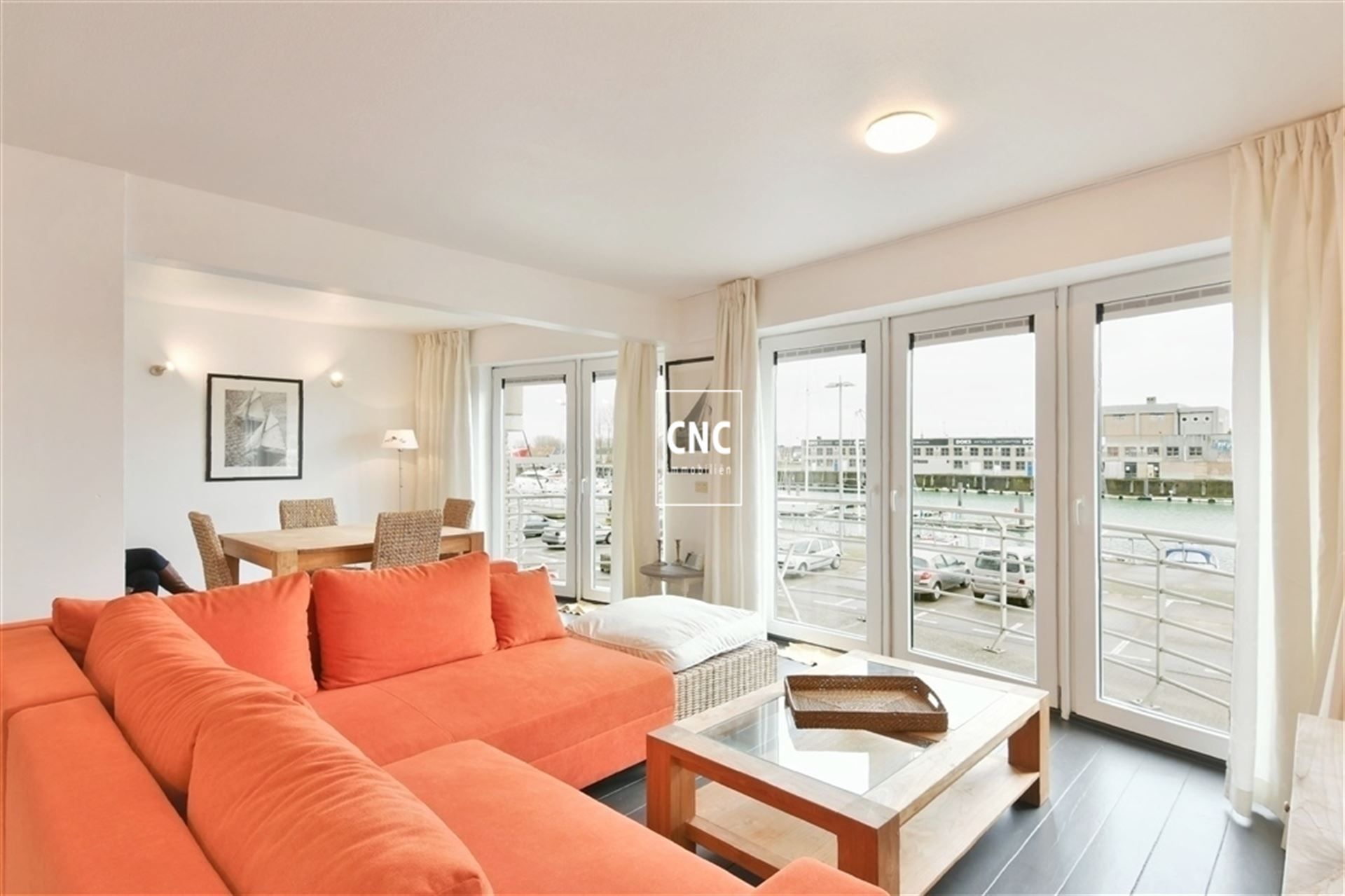 Gezellig appartement met zicht op de jachthaven in Zeebrugge foto 3