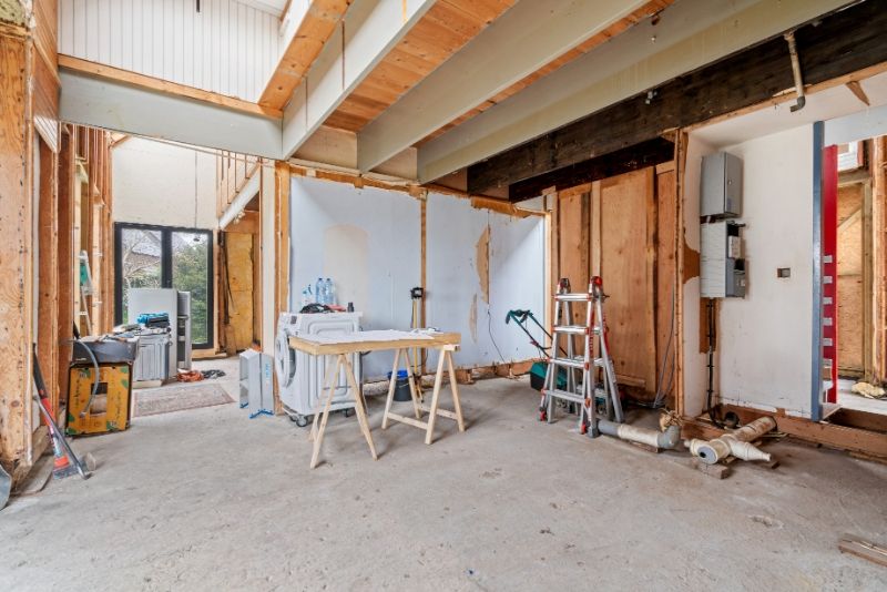 Af te werken woning in doodlopende zijstraat . foto 4