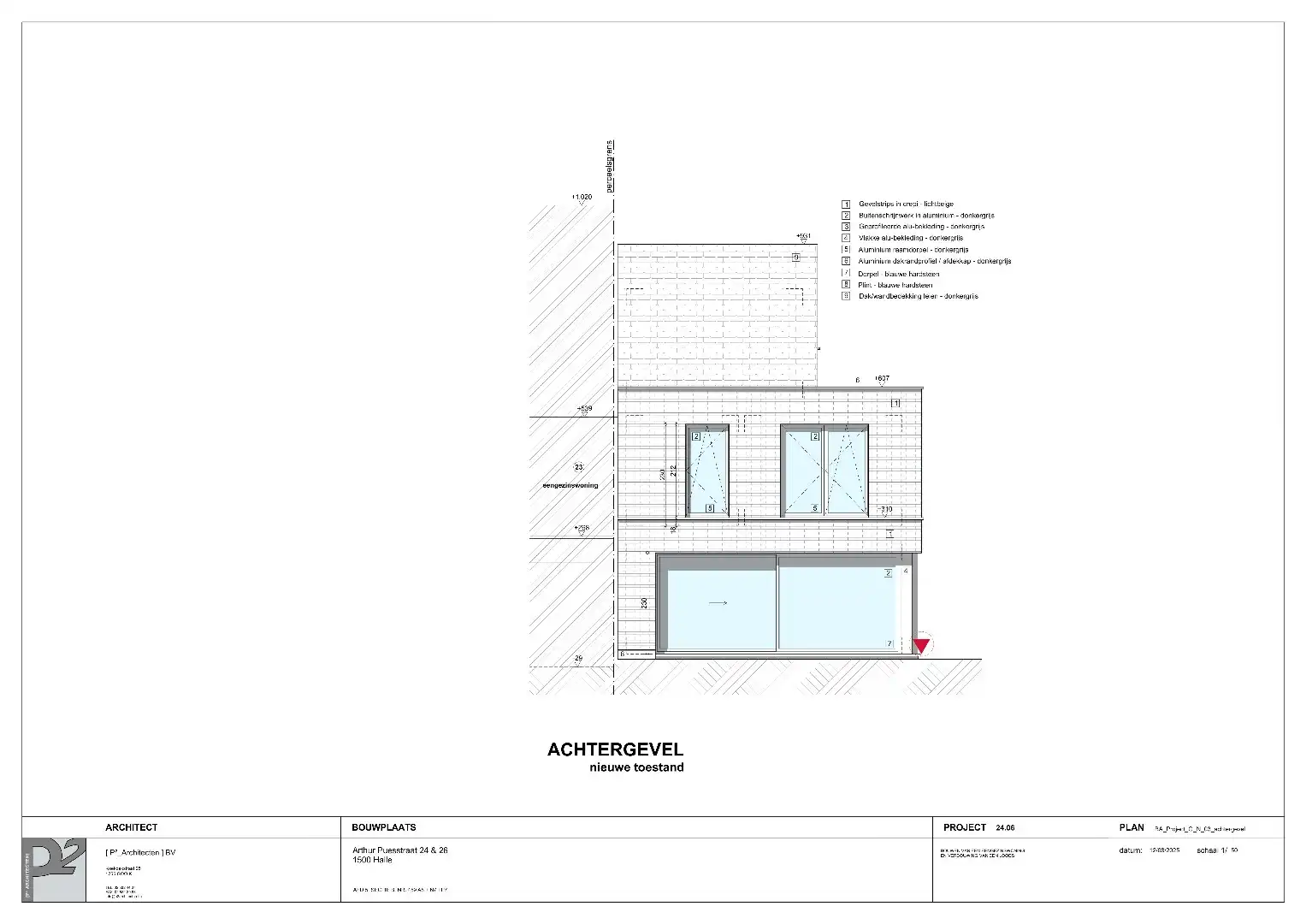 Bouwgrond voor halfopen bebouwing met vergunning foto 9