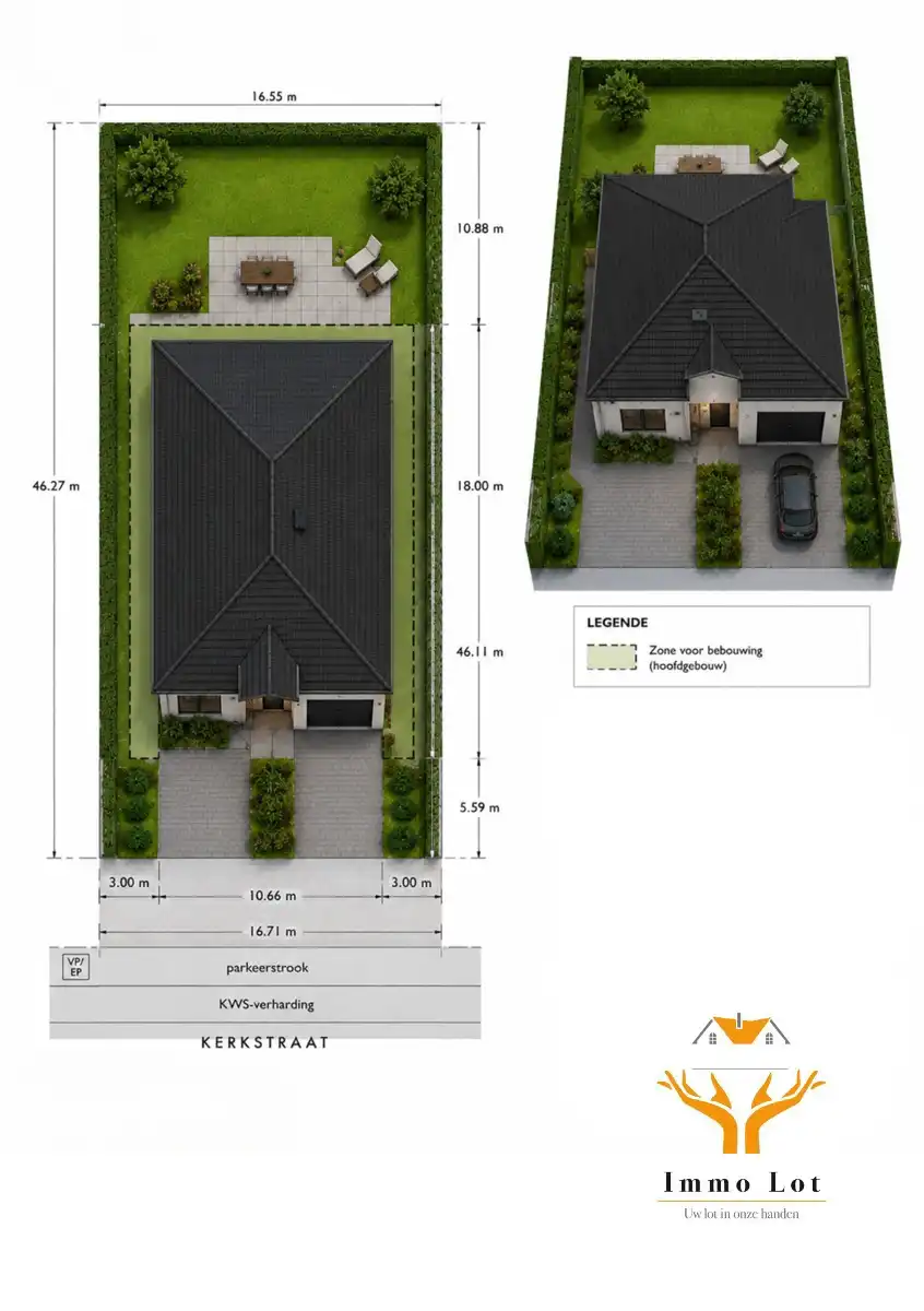 Bouwgrond voor open bebouwing in Overmere (770 m²) foto 4