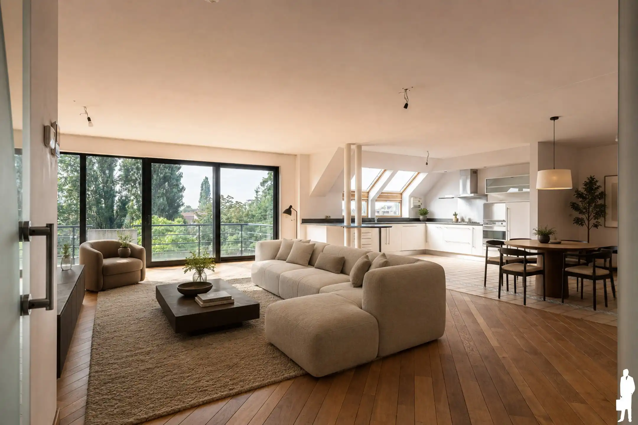 Riant appartement van 196 m² met prachtig zuidterras foto 3
