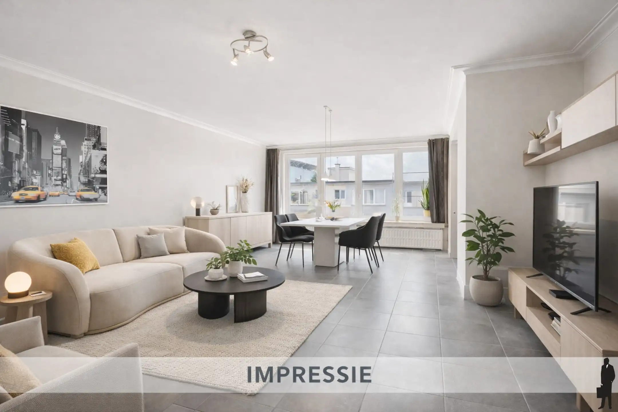 Ruim appartement met terras foto {{pictureIndex}}