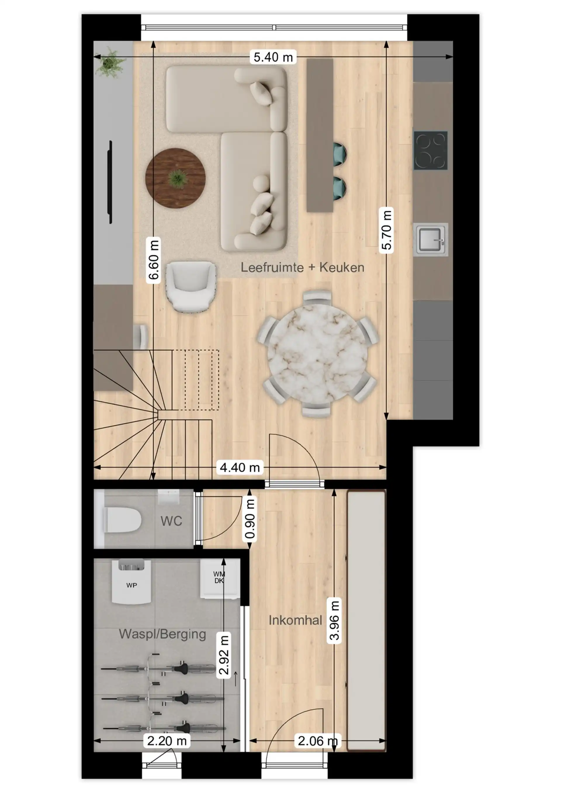 Hedendaagse nieuwbouwwoning in het hartje van Sint-Gillis-Waas  foto 4