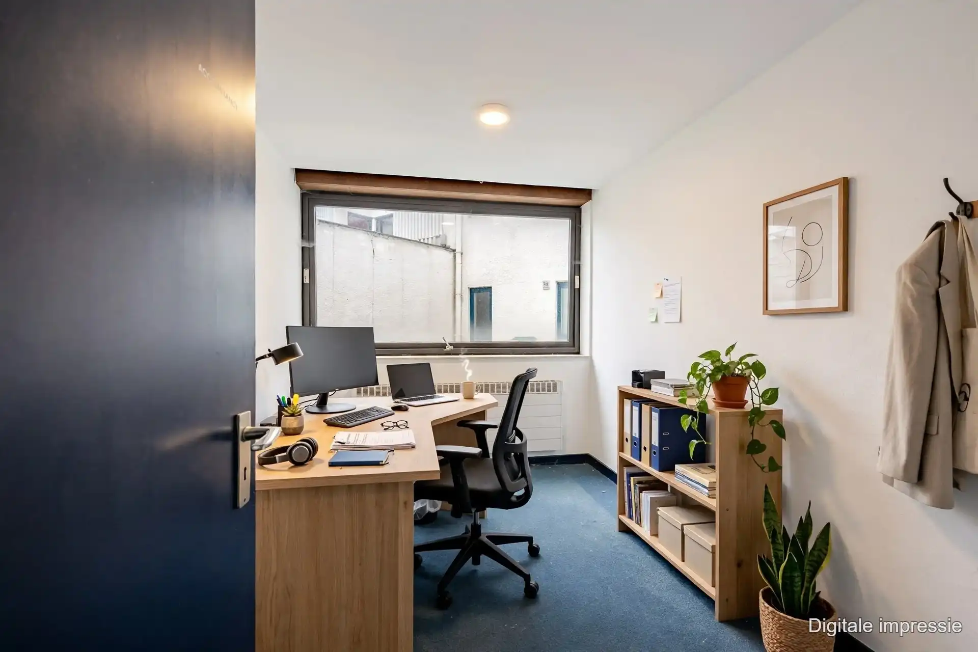kantoorruimte van 90m² op centrumlocatie in Wetteren foto 11
