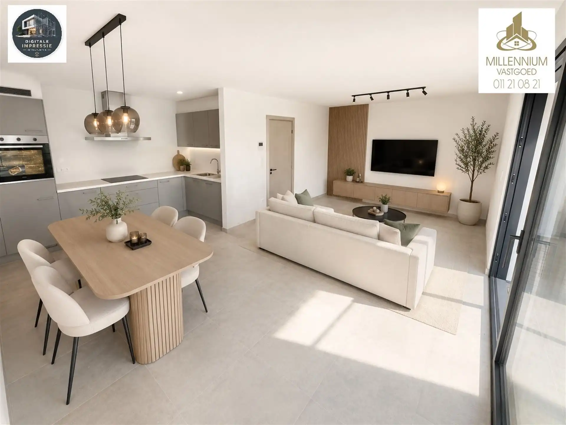 Moderne 1-Slpk BEN-appartement in Genk foto 9