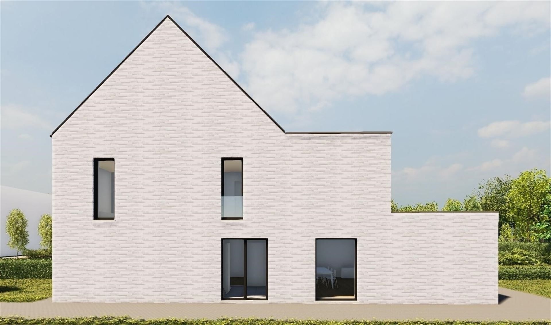 Halfopen nieuwbouwwoning met 4 slpkms en grote zuidgerichte tuin foto 4