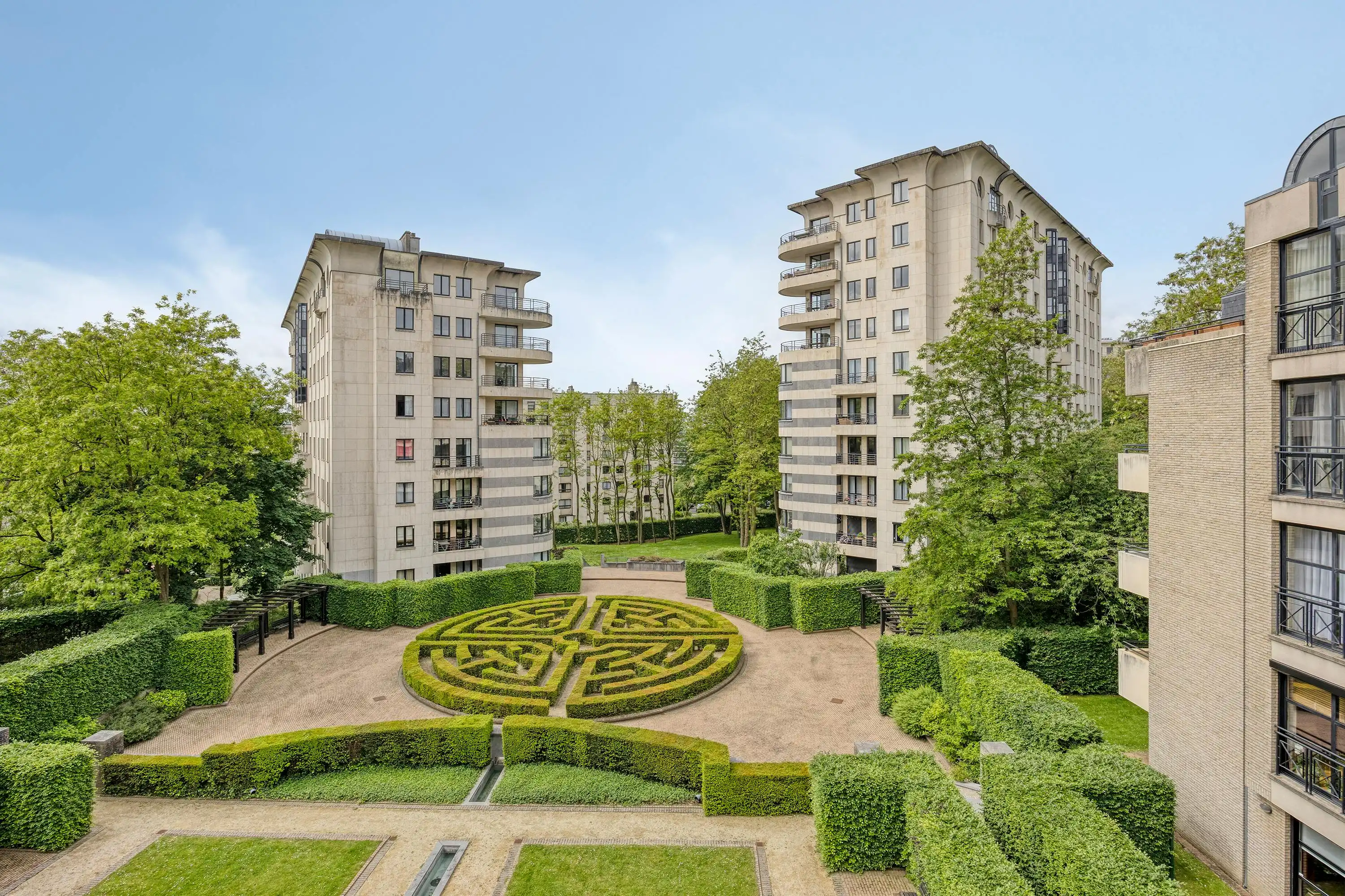 Appartement 2 slaapkamers in woonpark te Ukkel foto 4