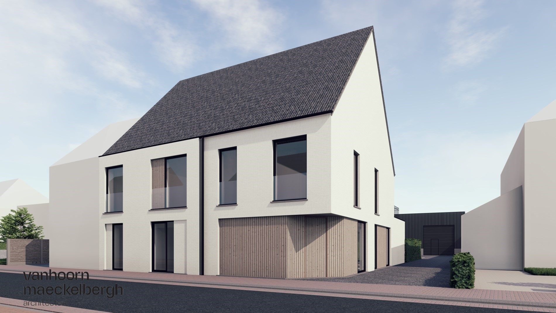 Modern duplexappartement met 3 slaapkamers en zonneterras in centrum Ichtegem foto {{pictureIndex}}