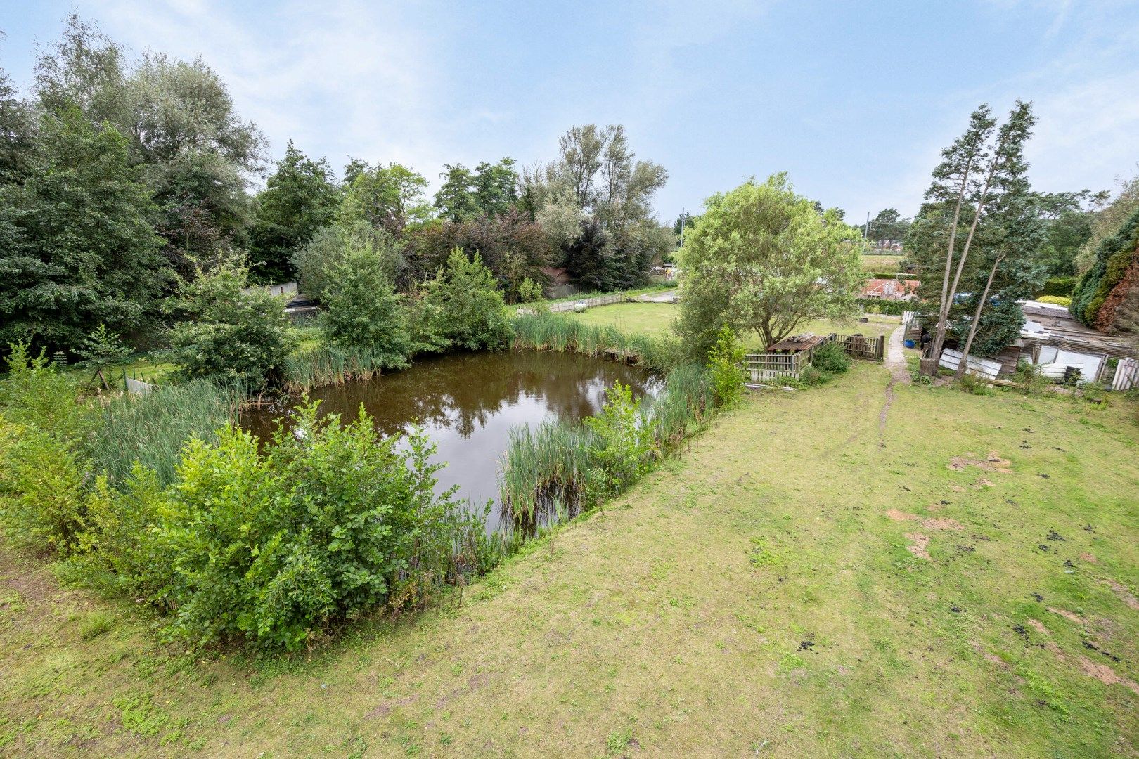 Gelijkvloerse open bebouwing op een uniek en rustig gelegen perceel van ca 3.000 m² ! foto 17