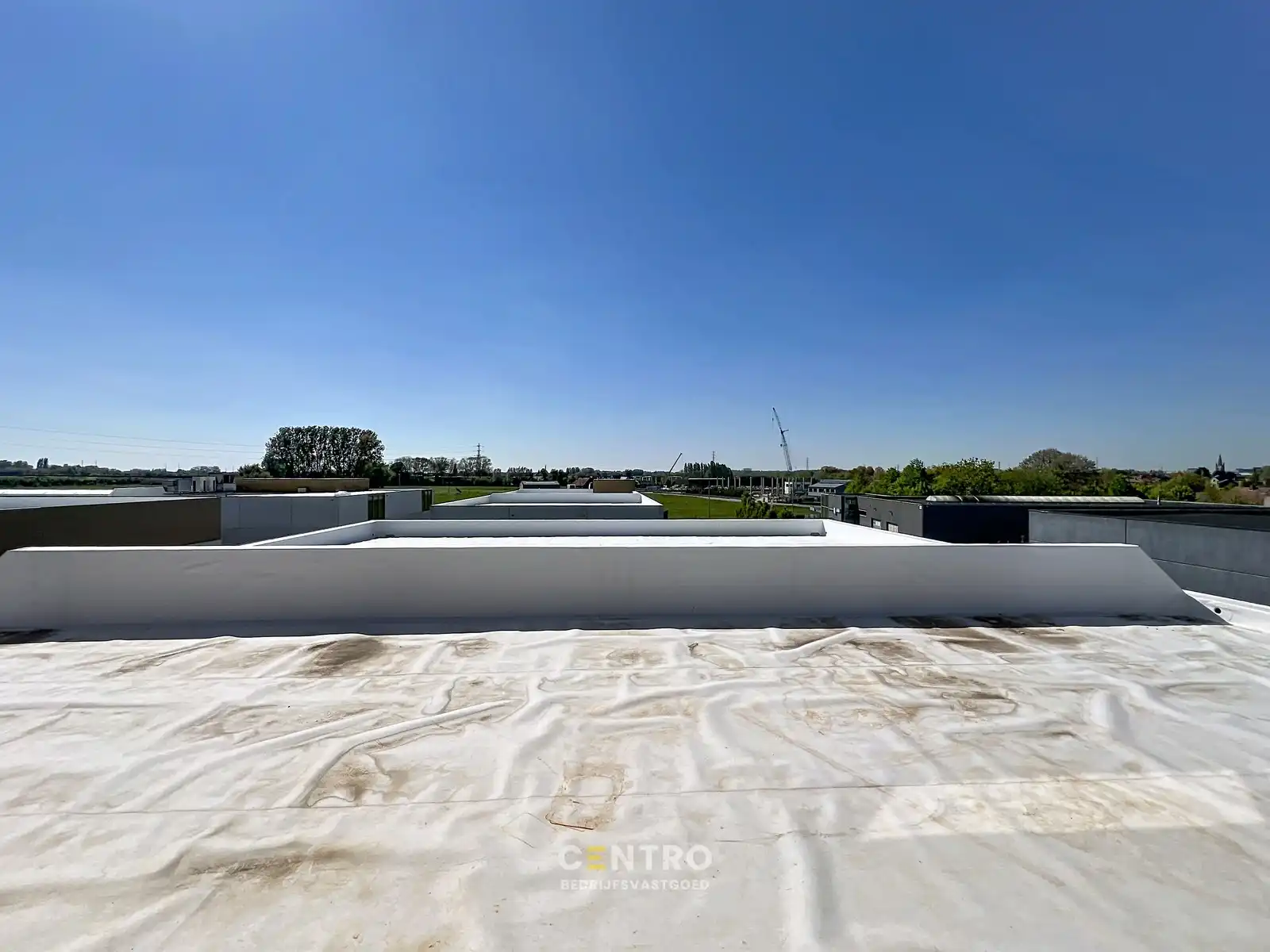 Nieuwbouw casco KMO-unit met kantoorruimte bovenop de loods en mogelijkheid tot prachtig dakterras ! foto 28