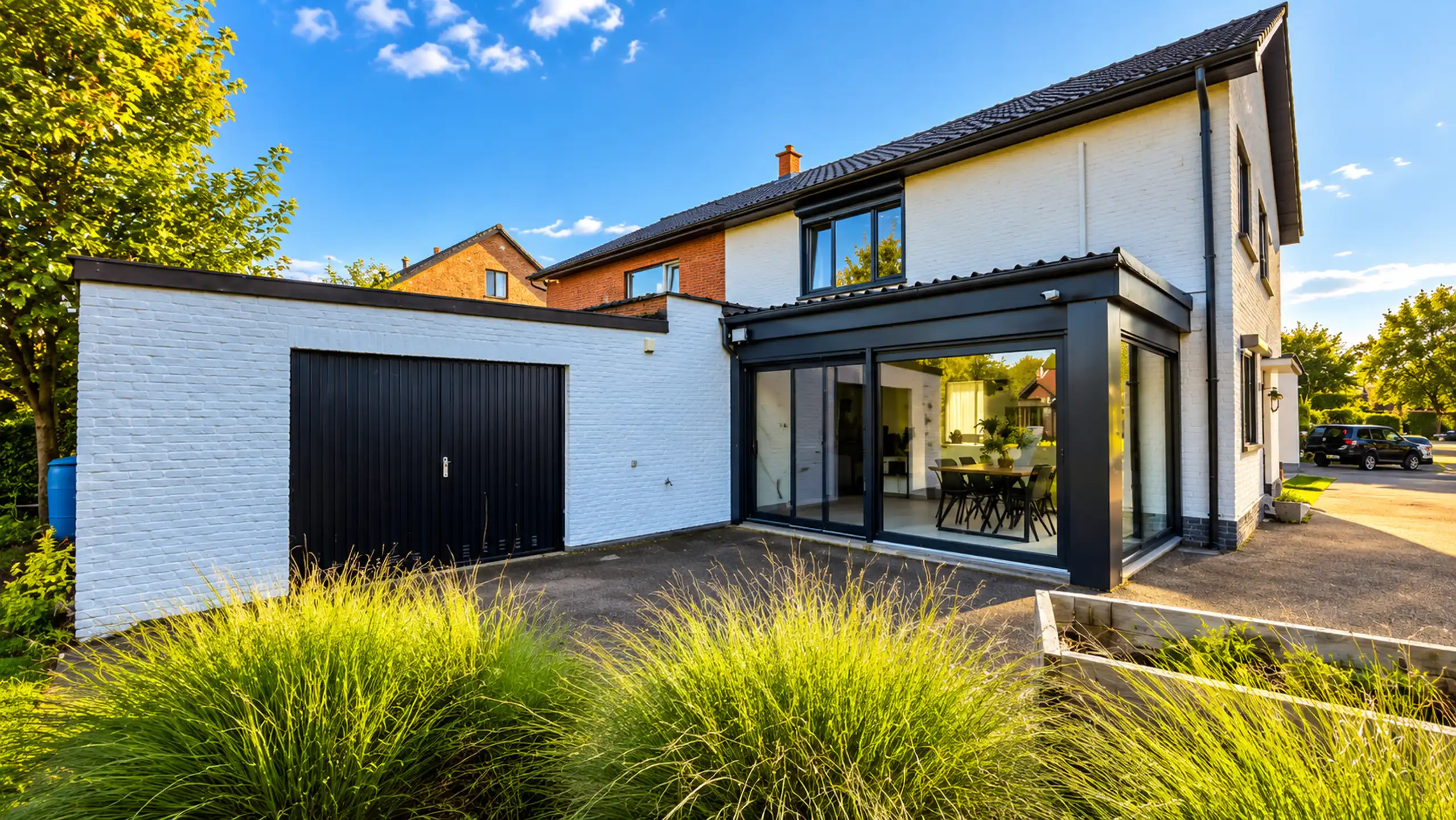 Halfopen bebouwing met 3 slaapkamers, garage en ruime tuin! foto 52