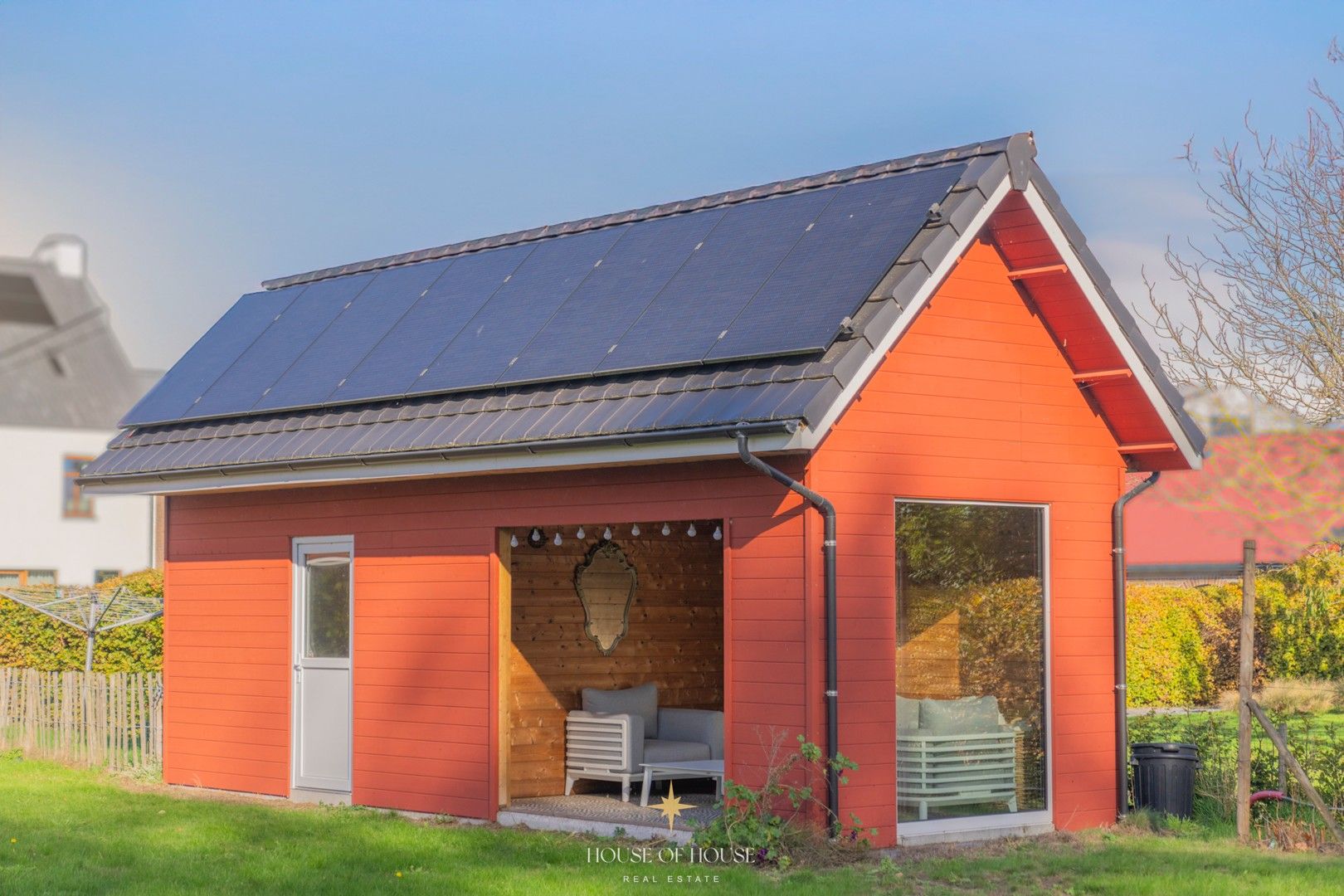 Scandinavisch geïnspireerde passiefbouw villa met natuurlijke tuin en innovatieve topafwerking foto 20