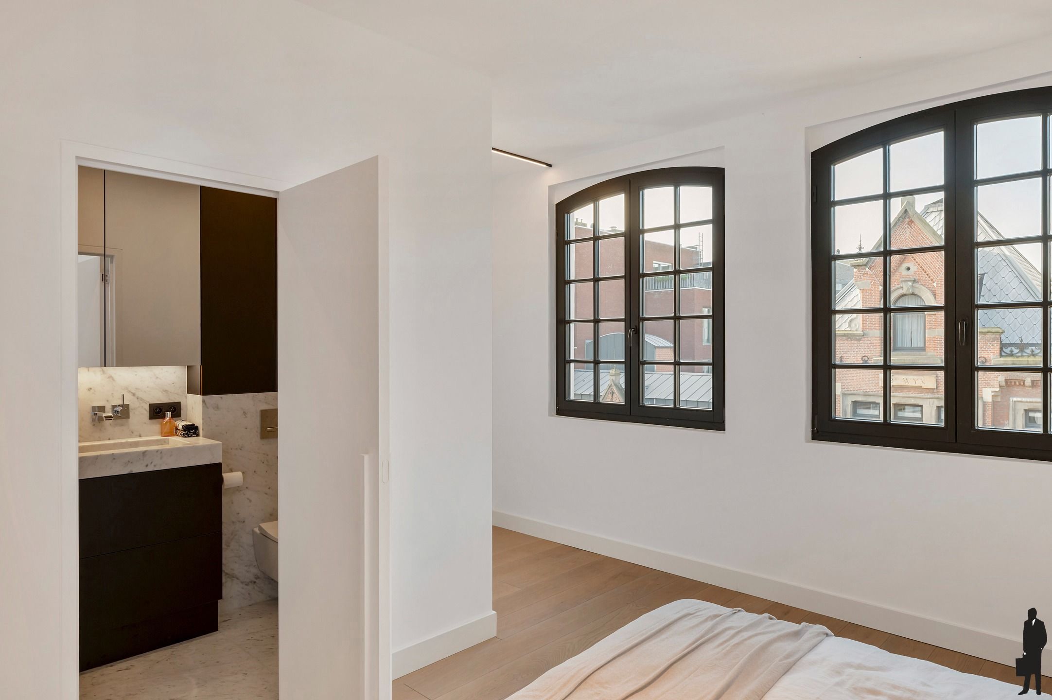 Uniek duplex-penthouse met indrukwekkend terras, gelegen op een absolute toplocatie op ’t Eilandje foto 13