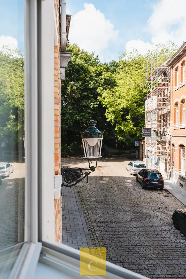 exclusieve stadswoning met garage, 4 slaapkamers, EPC A en terras in hartje Brugge, zicht op de vesten foto 18