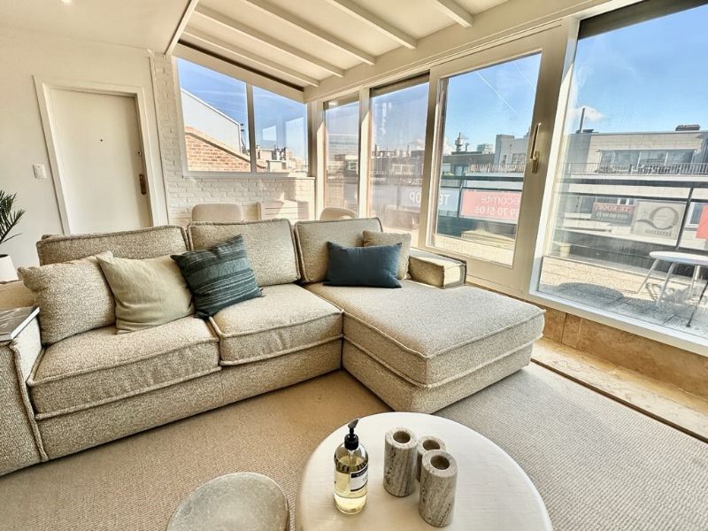 Schitterend gelegen 1 slpk penthouse met royaal dakterras foto 7