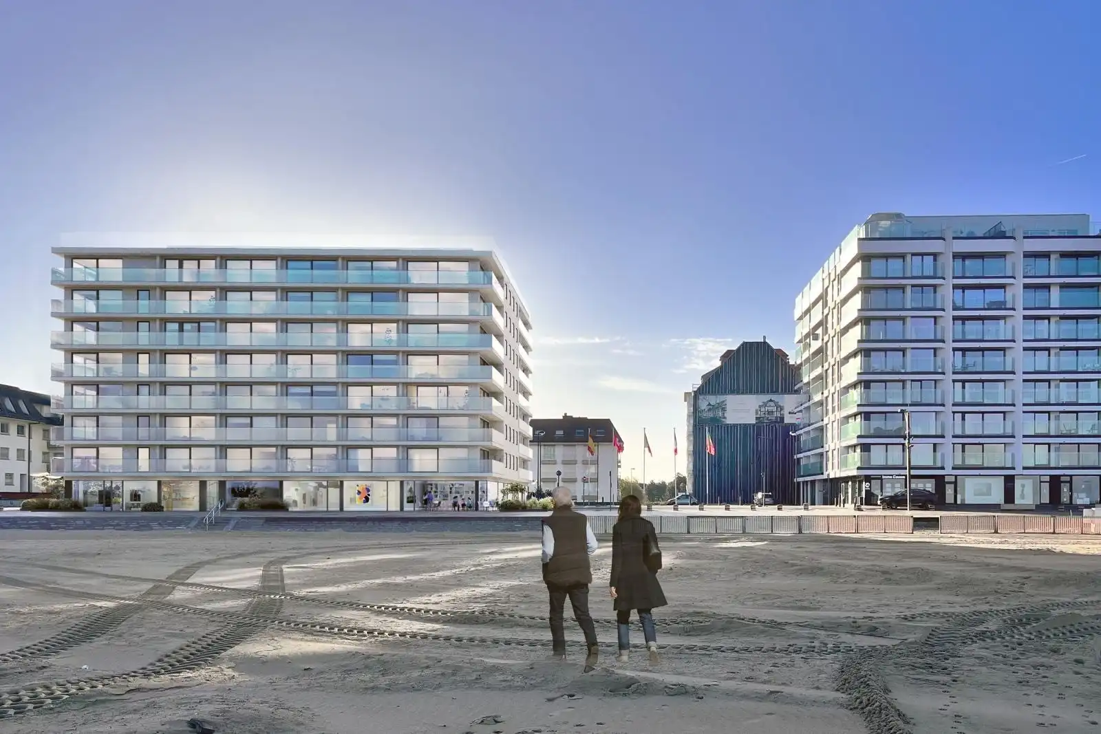 Gerenoveerd appartement genietend van lateraal zeezicht gelegen hartje Het Zoute foto 13