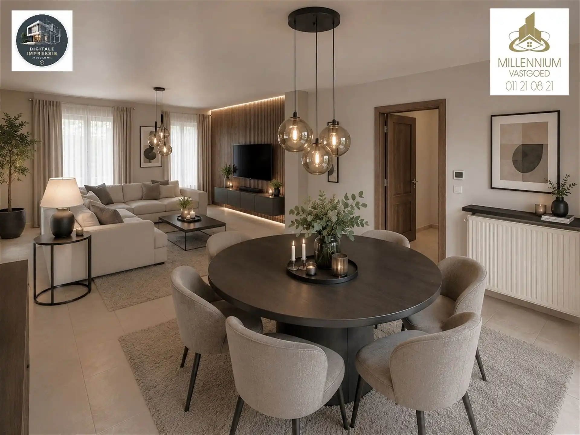 Ruime 3-slpk woning zwembad  foto 11