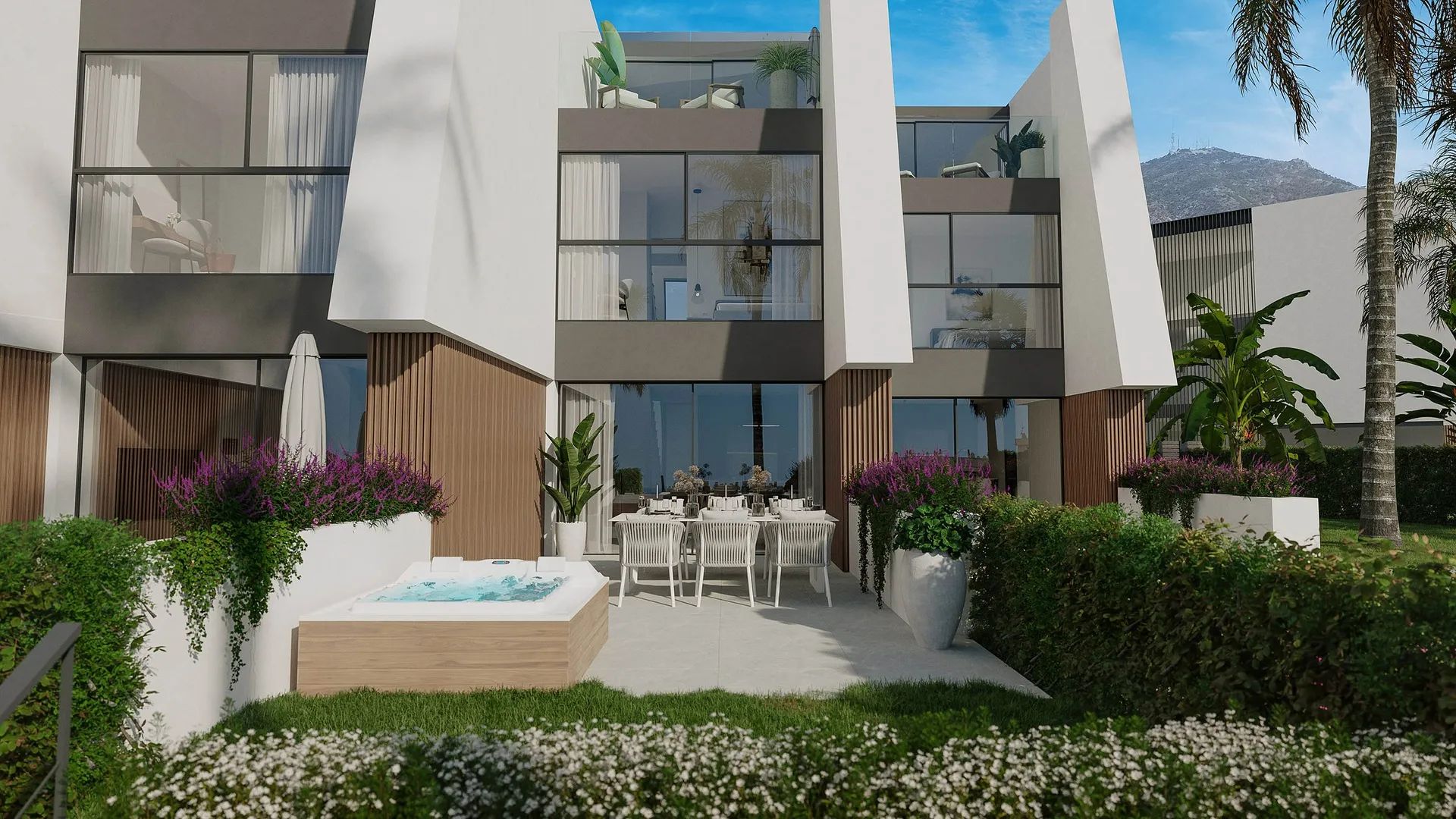 Luxe woningen met uitzicht op de Middellandse Zee in Fuengirola foto {{pictureIndex}}