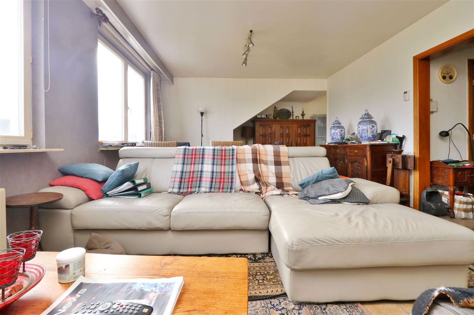 Appartement 4de verdieping ( met lift) met 2 slaapkamers, terras en garage foto 8