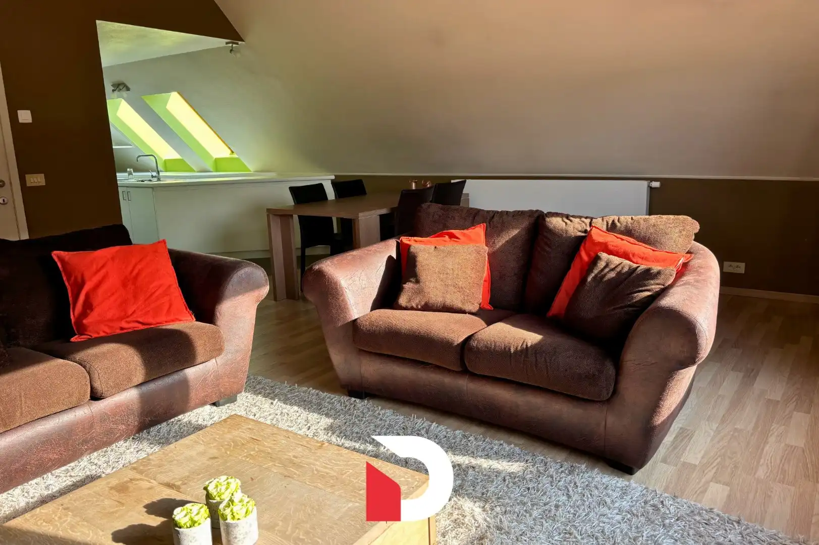 Ruim appartement met 1 slaapkamer te Brugge foto 3