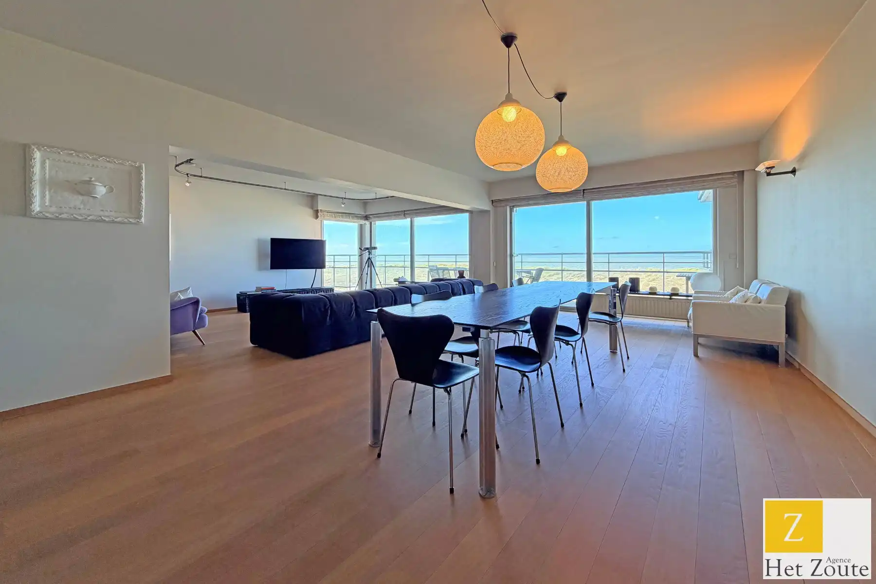 Appartement met frontaal zeezicht - Wandeldijk Het Zoute foto 5