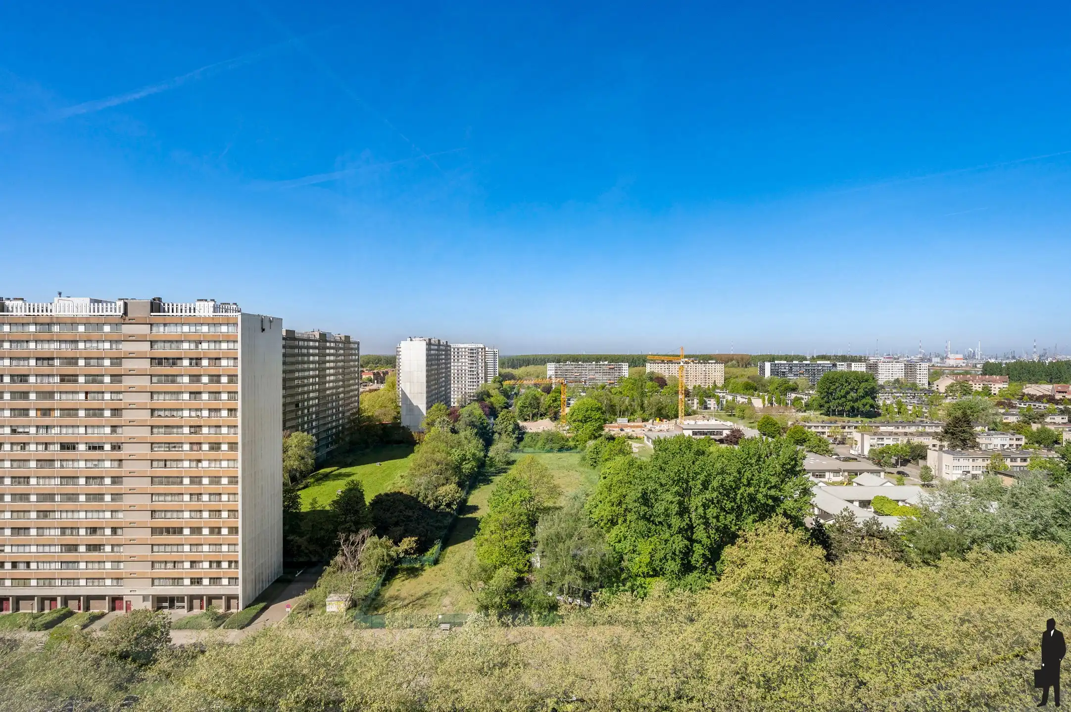 Instapklaar wonen met panoramisch uitzicht over Antwerpen en de Schelde foto 14