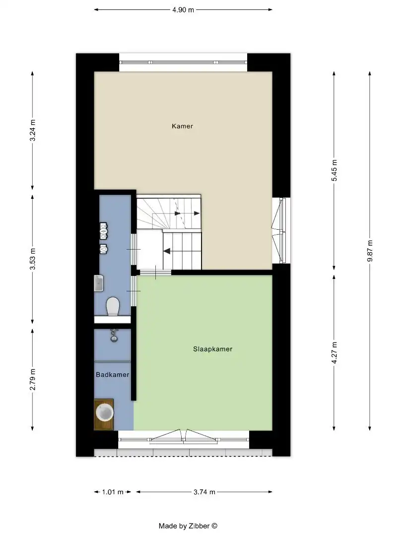 Instapklare woning met zeer goede afwerking, 3 slaapkamers, 3 badkamers, tuin, terras en autostaanplaats in het centrum van Tienen – EPC 27 kWh/m² - bewoonbare  foto 43