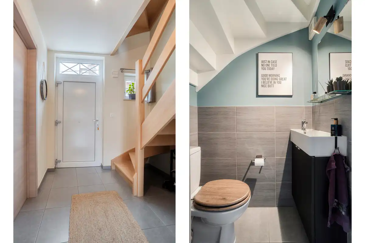 Hedendaagse woning met zonnige patio in Bonheiden foto 13