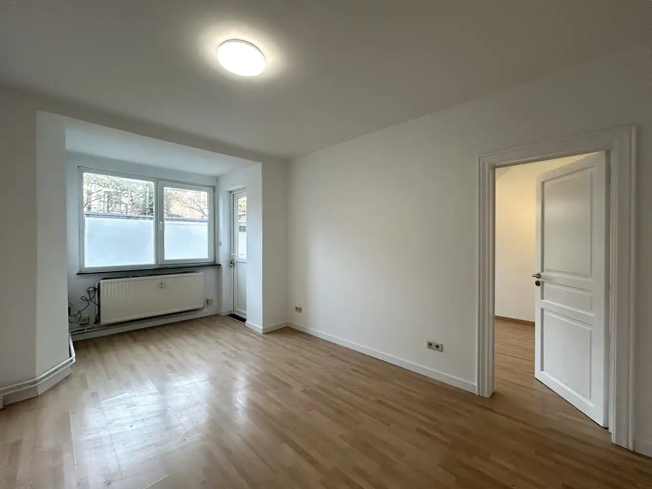 Instapklaar gelijkvloers 1-slaapkamerappartement met ruim terras in Leuven foto 3